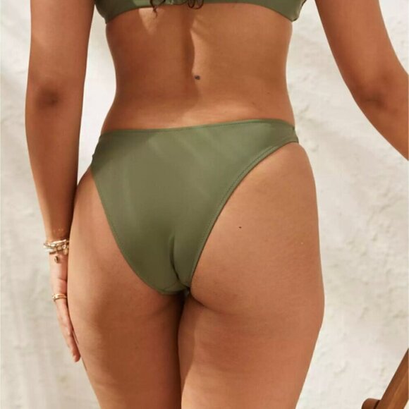 Aerie Bikini Bottom Cheeky Black Size XL NWT - Picture 4 of 6